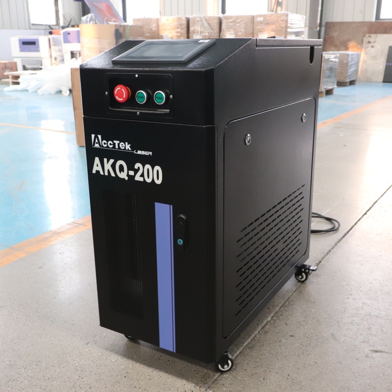 Industrial Laser Cleaning - AccTek Penghilang Karat Portabel Genggam 500W