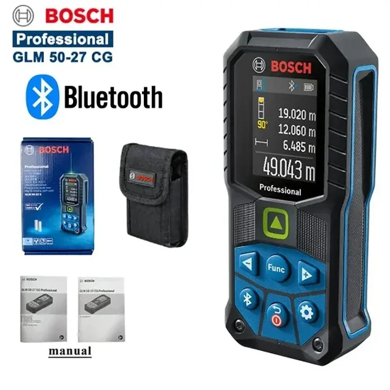 Industrial Green Laser - Bosch GLM50-27CG Laser Rangefinder 50M Pengukur