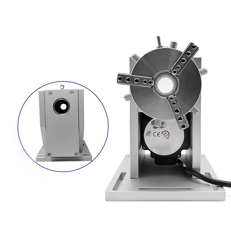 Industrial Laser Marking - Perhiasan Cincin Industri Sumbu Putar dengan