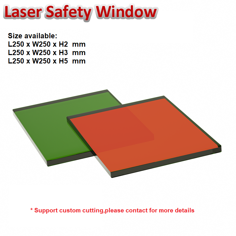 Industrial Uv Laser - Jendela Pengaman Laser 1064nm 532nm Pelindung