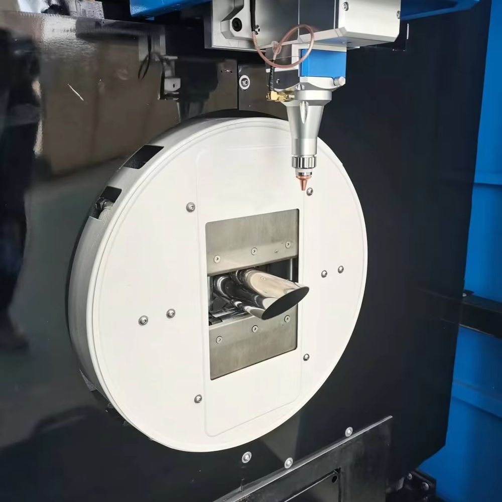 Industrial Fiber Laser Cutting Machine - Mesin Pemotong Laser Serat Logam untuk
