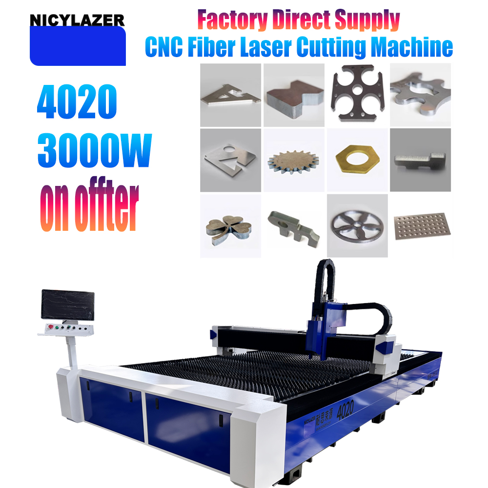 Industrial Fiber Laser Cutting Machine - Mesin Pemotong Laser Fiber NICYLAZER CNC