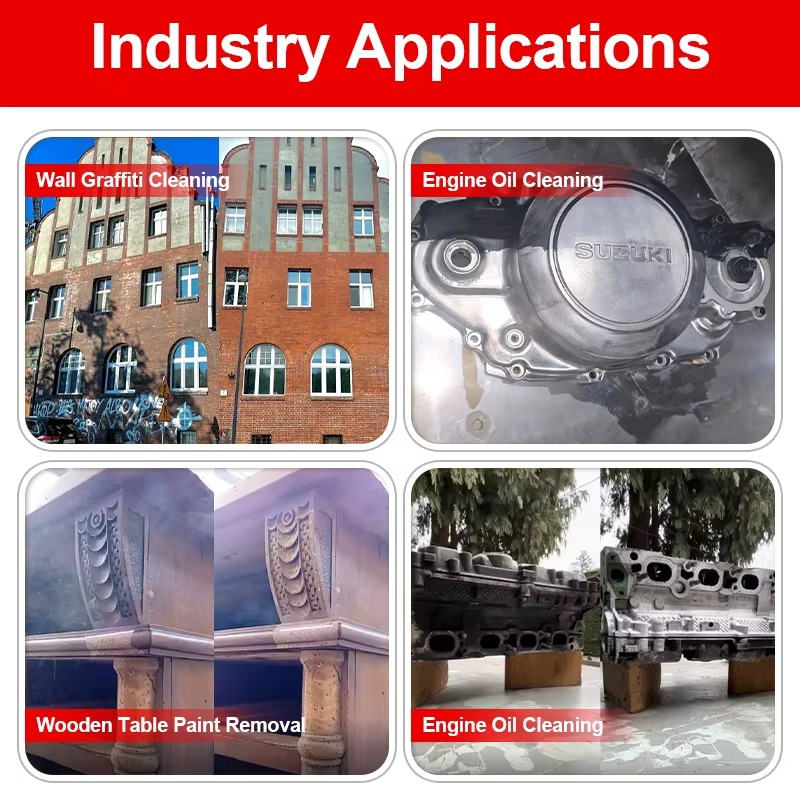 Industrial Laser Cleaning - Mesin Pembersih Laser Pulsa Industri 500W
