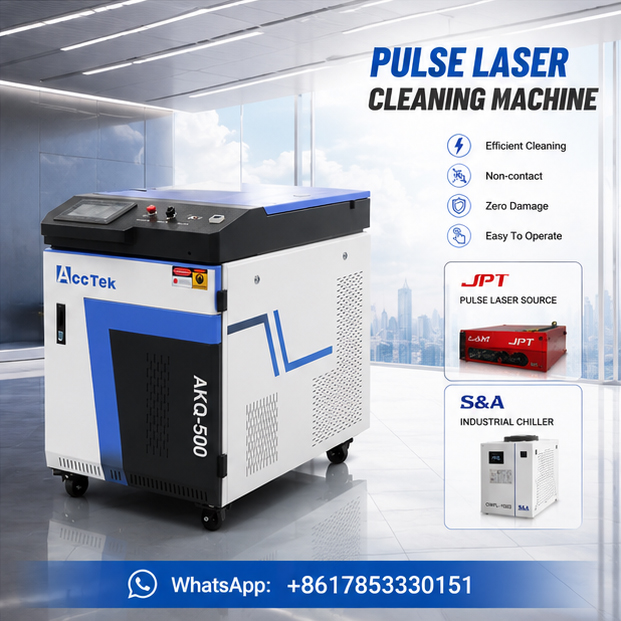 Industrial Laser Paint Removal - Mesin Pembersih Aser, Menghilangkan Karat dan