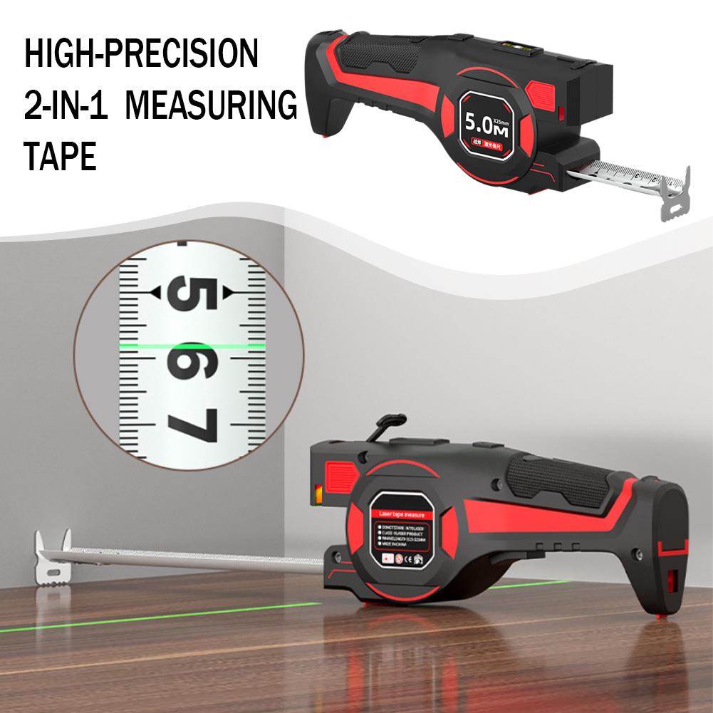 Industrial Laser Tape Measure - Alat Ukur Jarak Laser 2 in