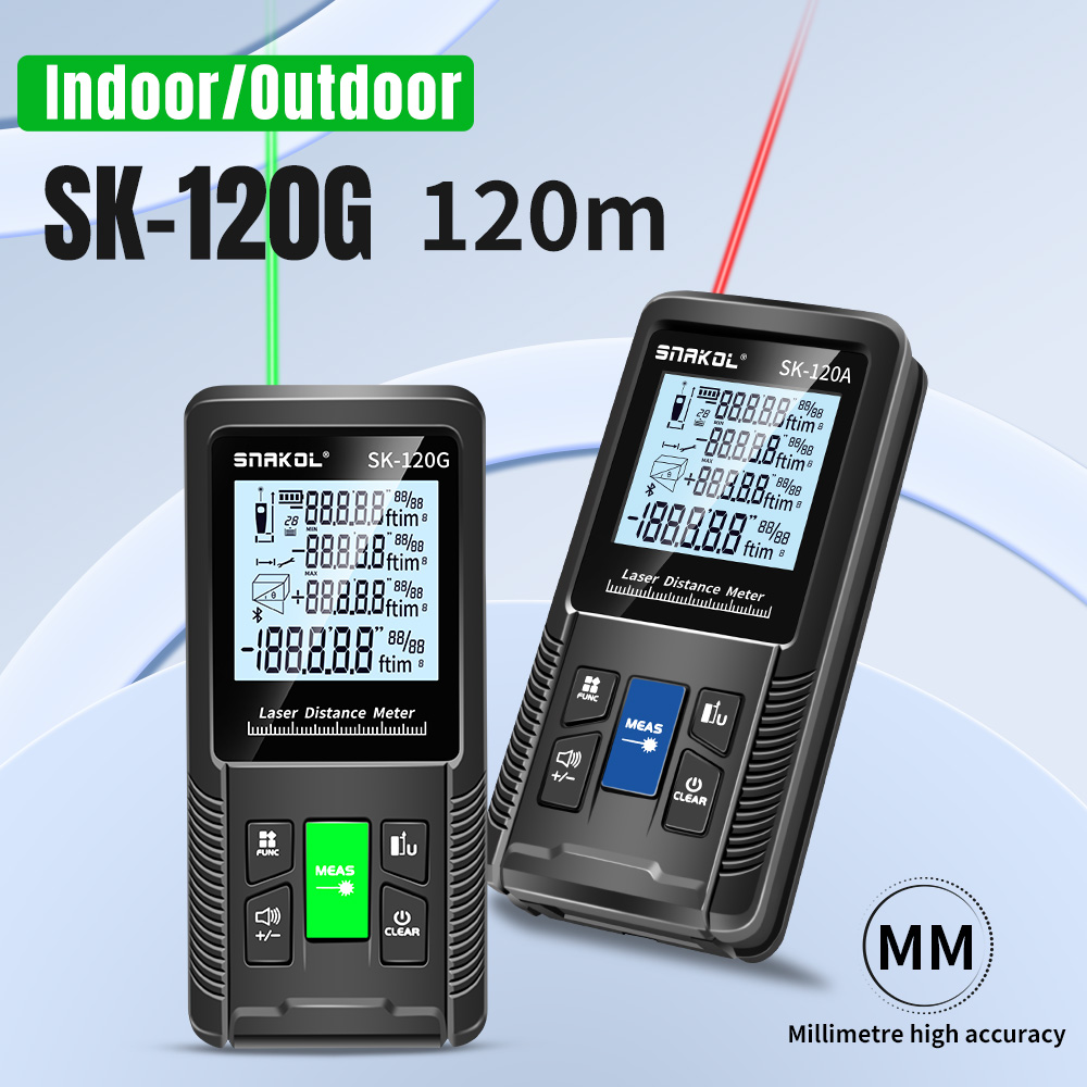 Industrial Laser Tape Measure - Snakol pengukur jarak Laser, meteran jarak