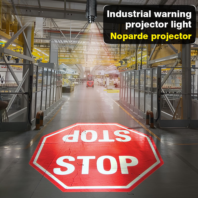 Industrial Laser Line Projector - Proyektor Gobo Lampu Stop LED Kustom