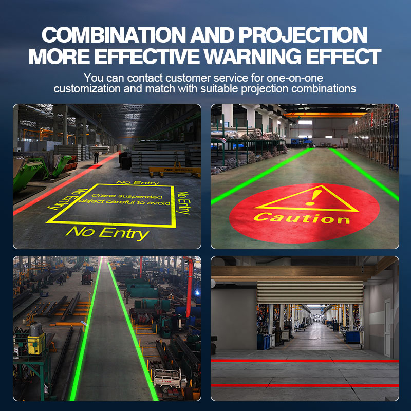 Industrial Laser Line Projector - Proyektor Garis Keamanan Laser Industri dengan