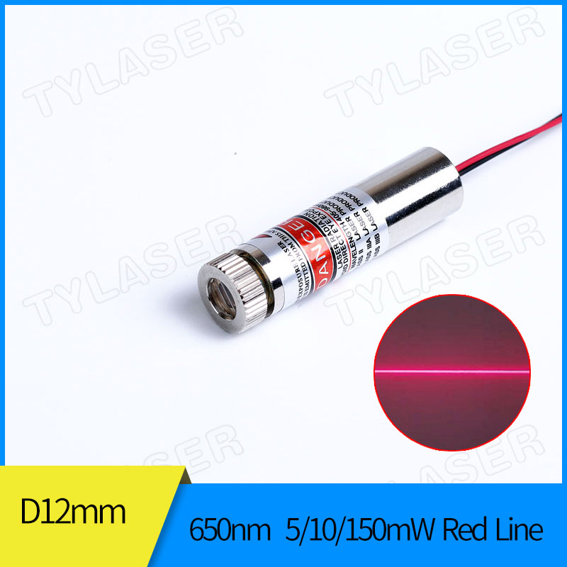 Industrial Laser Diode - Focused 12mm 650nm Laser merah Locator