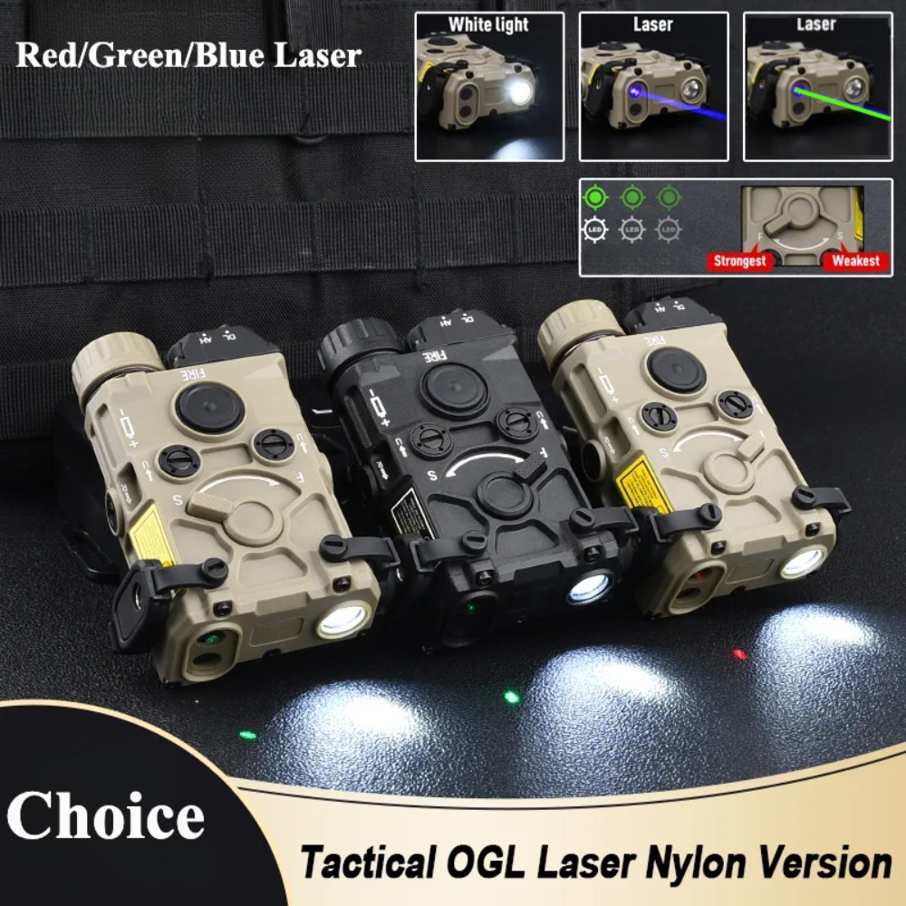 Industrial Green Laser - Senter LED Taktis OGL Nilon Plastik