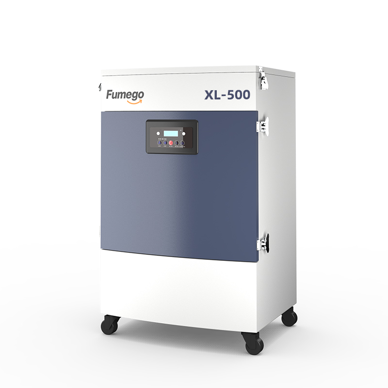 Industrial Laser Fume Extractor - Penghisap Asap Industri 450W Daya Hisap