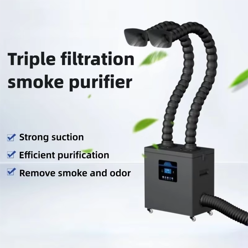Industrial Laser Fume Extractor - Penghisap Asap Solder Industri Efisiensi Tinggi,