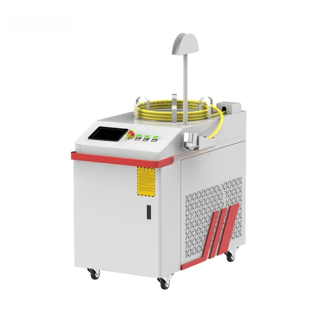 Industrial Laser Paint Removal - Sistem Pembersihan Laser Serat Kontinu 3000W