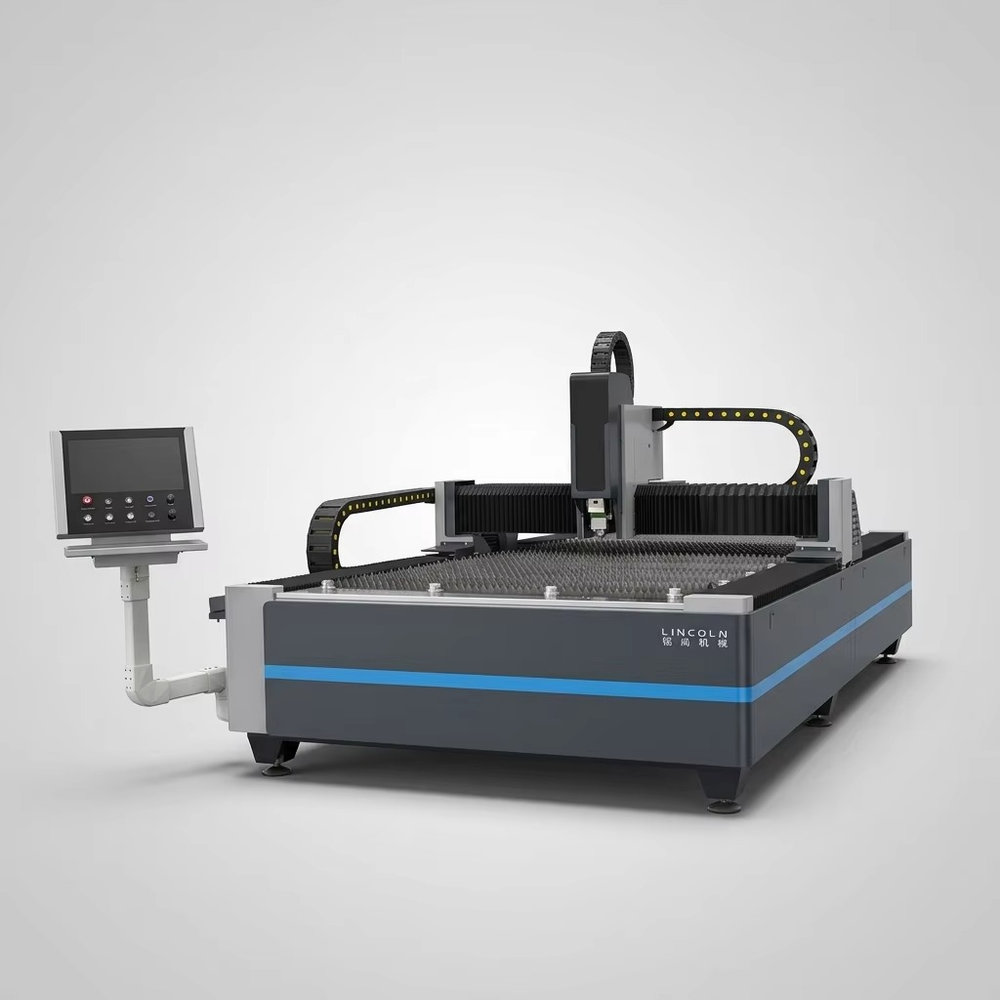 Industrial Laser Metal Cutting Machine - Mesin Pemotong Laser Serat Desain Terbuka