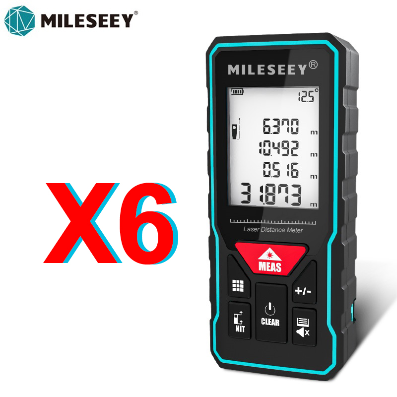 MILESEEY Laser Rangefinder X5  - Industrial Laser Tape Measure ulasan dan harga