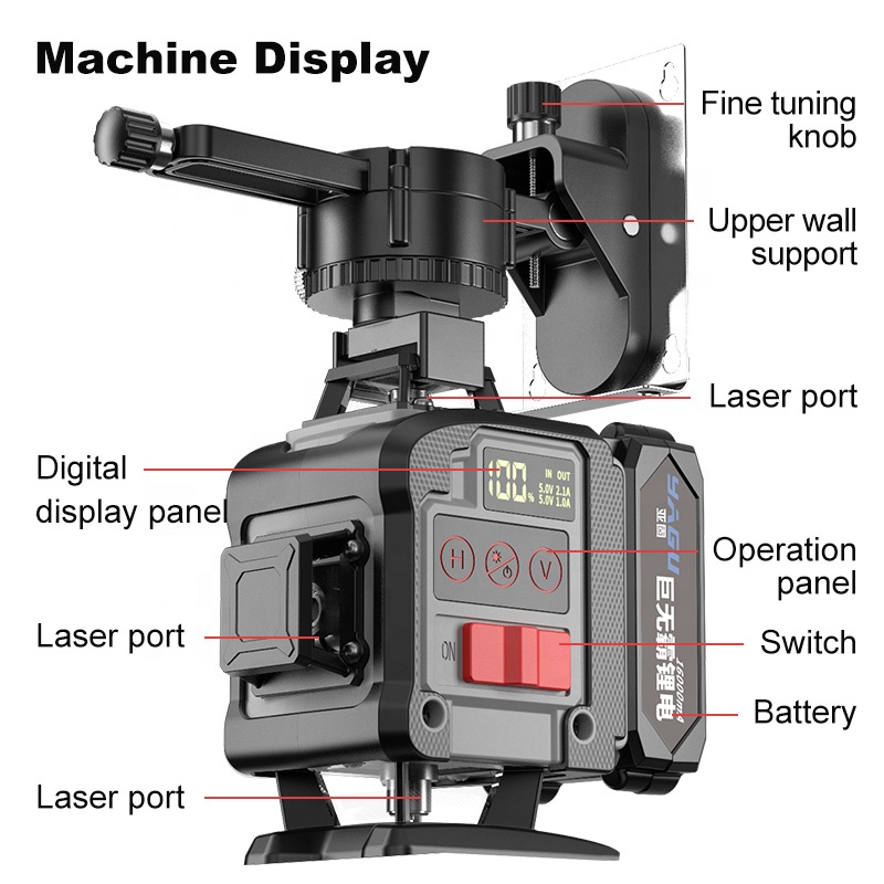 Laser Level Hijau Baterai Lith - Industrial Green Laser ulasan dan harga
