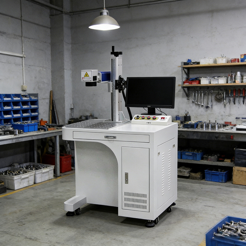 Mesin Penanda Laser Serat 50W  - Industrial Laser Marking ulasan dan harga