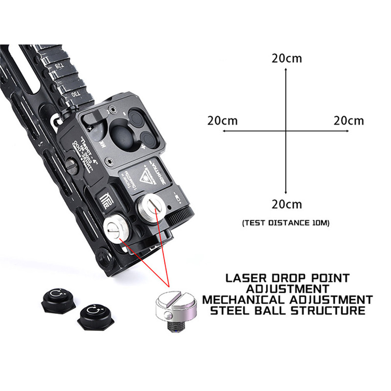 Senter WADSN PERST 4 Scout Lig - Industrial Green Laser ulasan dan harga