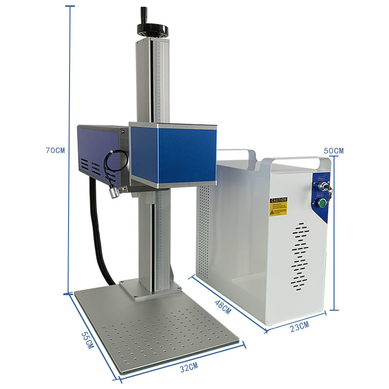 Bluetimes 35W CO2 RF Mesin Pen - Industrial Laser Marking ulasan dan harga