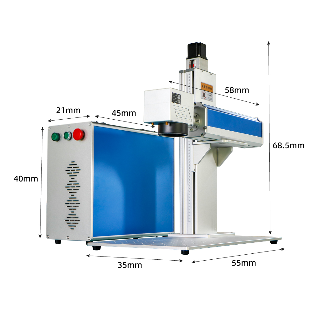 Mesin Pengukir Laser Serat Ray - Industrial Laser Marking ulasan dan harga