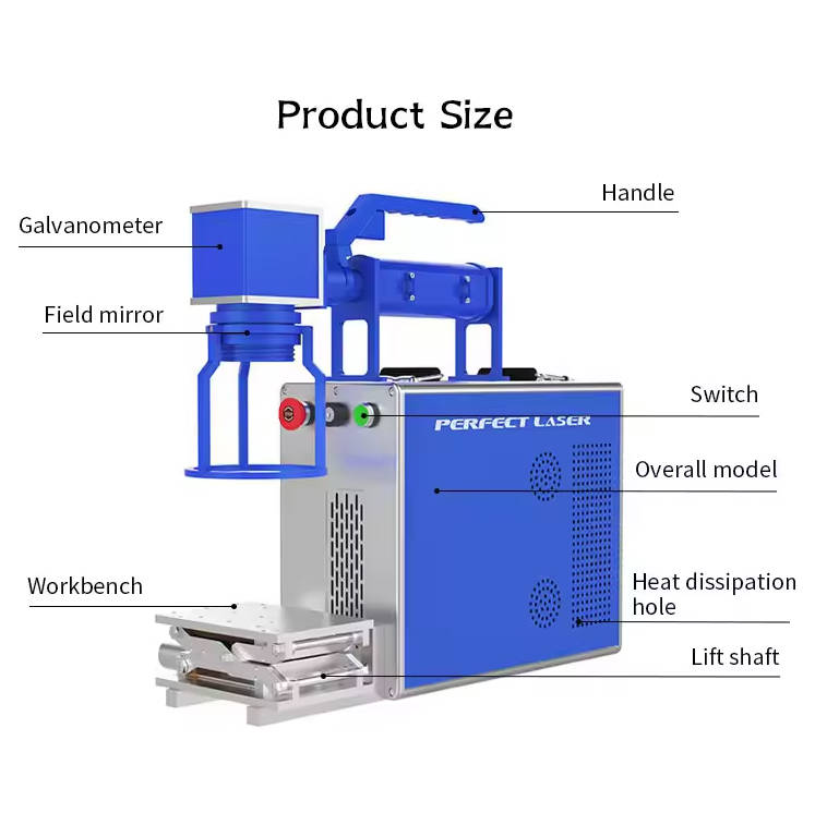 Mesin Penanda Laser Serat S4 2 - Industrial Laser Marking ulasan dan harga