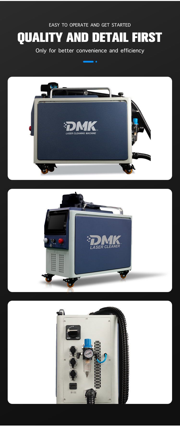 Mesin Pembersih Laser Pulsa DM - Industrial Laser Paint Removal ulasan dan harga