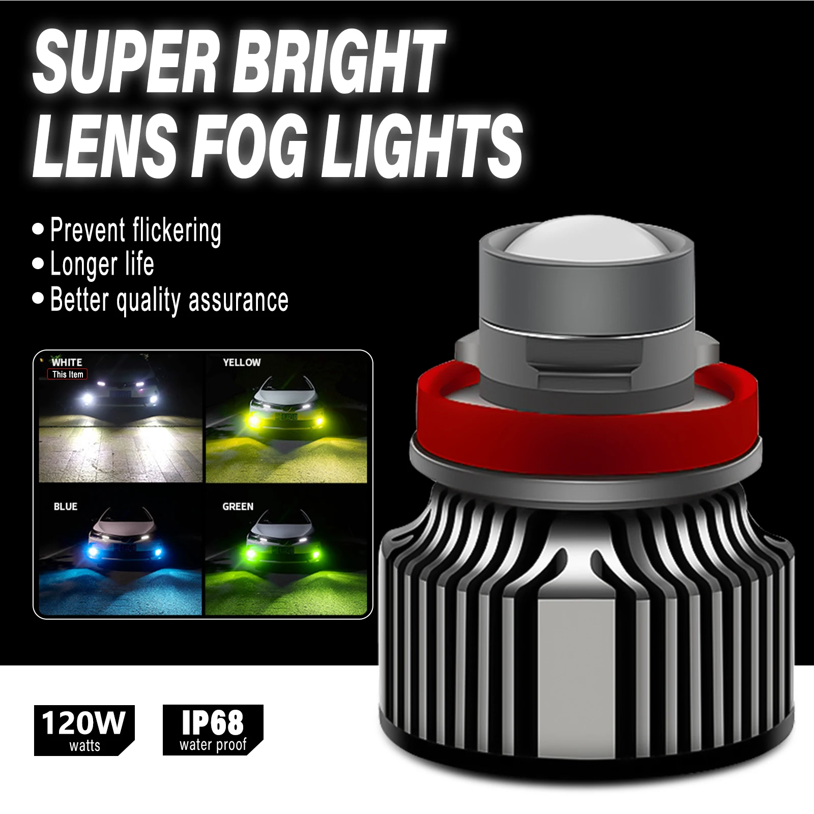 Lampu Kabut LED H11 Lensa Lase - Industrial Green Laser ulasan dan harga
