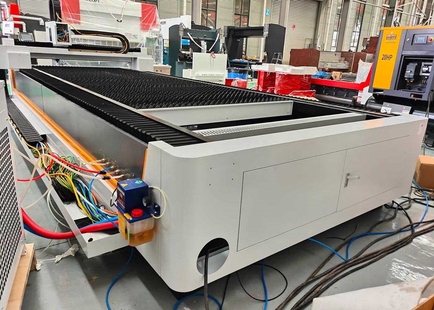 Mesin Pemotong Laser Serat CNC - Industrial Fiber Laser Cutting Machine ulasan dan harga