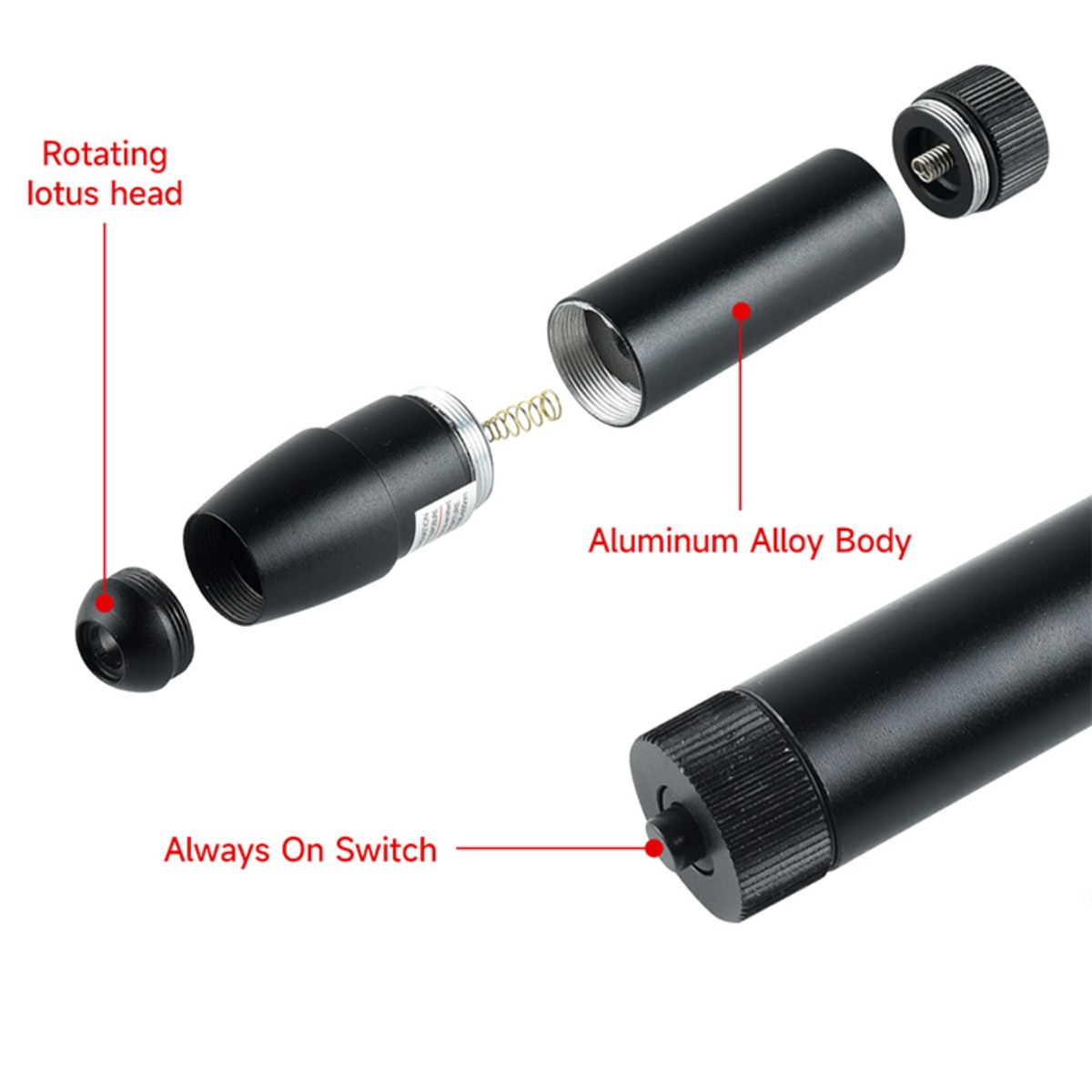 Laser Sight Scope Taktis Merah - Industrial Green Laser ulasan dan harga