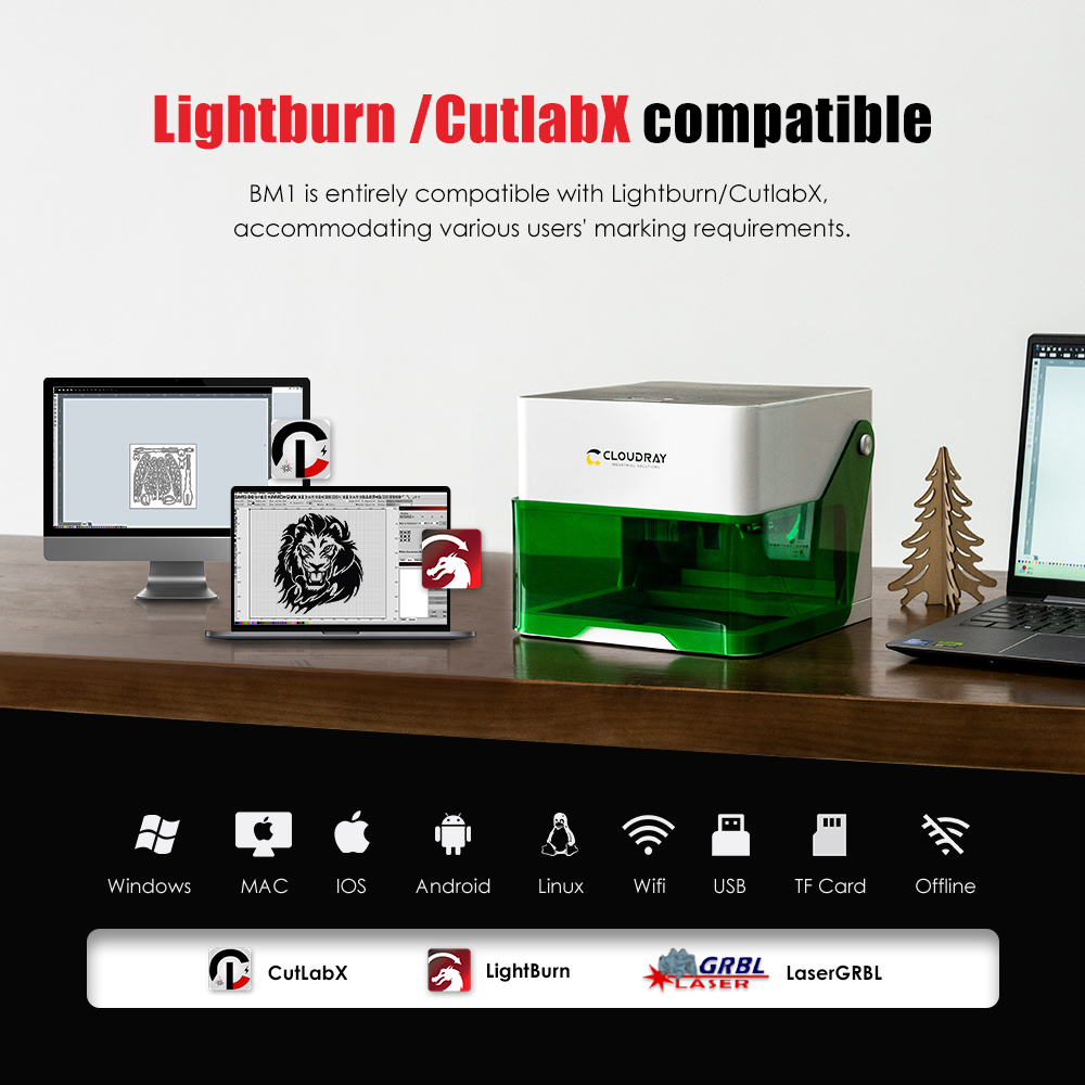 Cloudray mesin pengukir Laser  - Industrial Laser Blasting ulasan dan harga