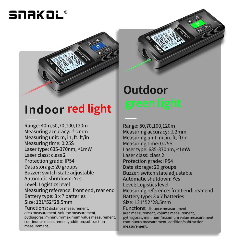 Snakol pengukur jarak Laser, m - Industrial Laser Tape Measure ulasan dan harga