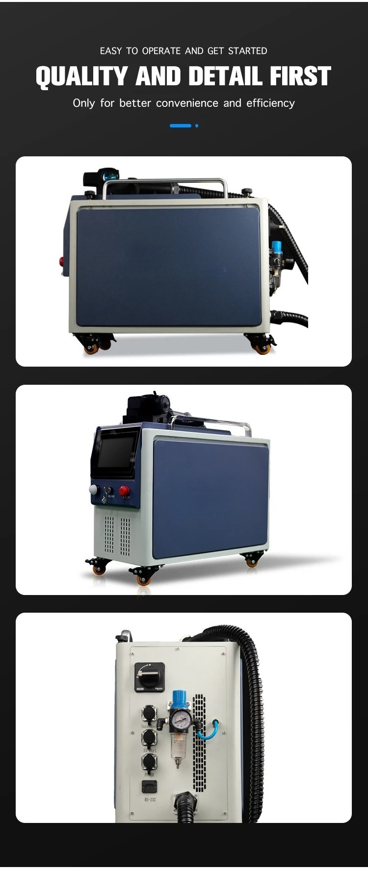 Mesin Pembersih Laser Pulsa 10 - Industrial Laser Paint Removal ulasan dan harga