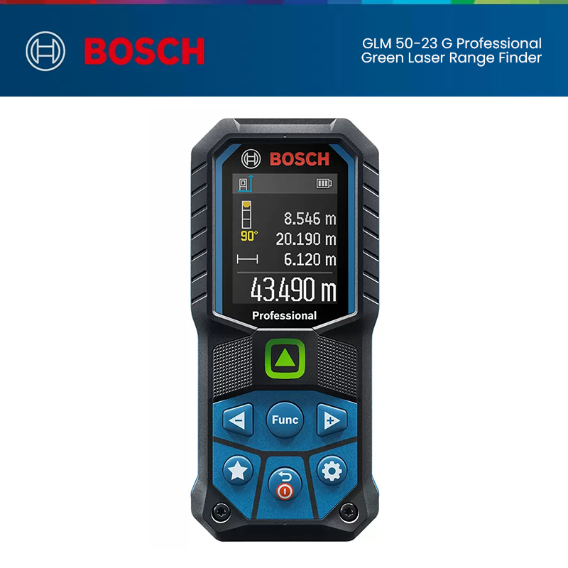 Pengukur Jarak Laser BOSCH Asl - Industrial Laser Tape Measure ulasan dan harga