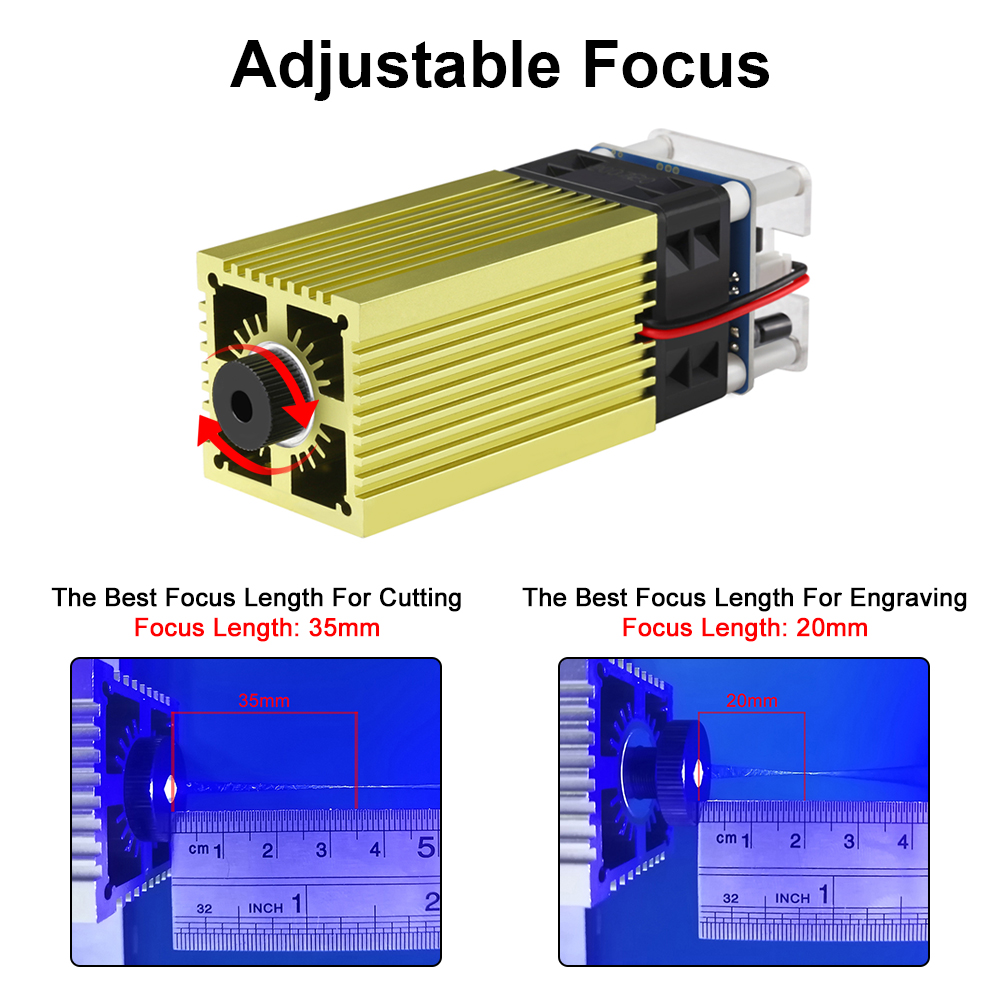 LASER pohon 4W 5W modul Laser  - Industrial Laser Blasting ulasan dan harga