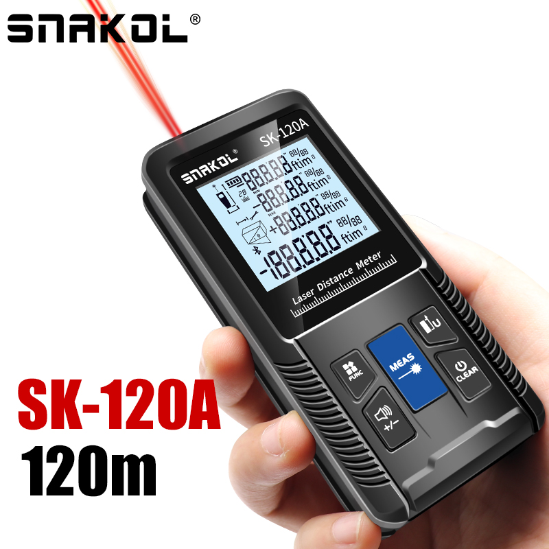 SNAKOL 3-in-1 Pengukur Jarak L - Industrial Laser Tape Measure ulasan dan harga