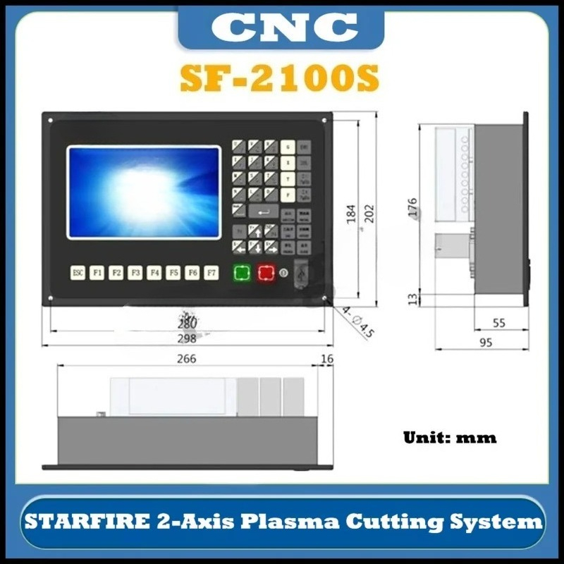 STARFIRE 2Axis SF-2100S Sistem - Cnc Plasma Cutter ulasan dan harga