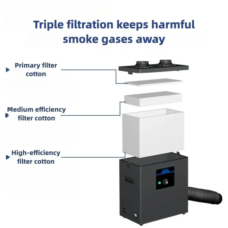 Penghisap Asap Solder Industri - Industrial Laser Fume Extractor ulasan dan harga