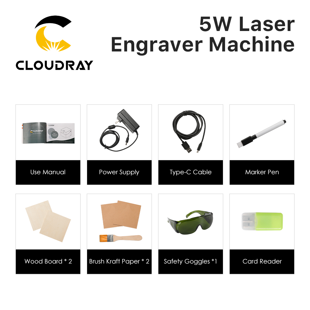 Mesin Pengukir Laser Cloudray  - Industrial Laser Blasting ulasan dan harga