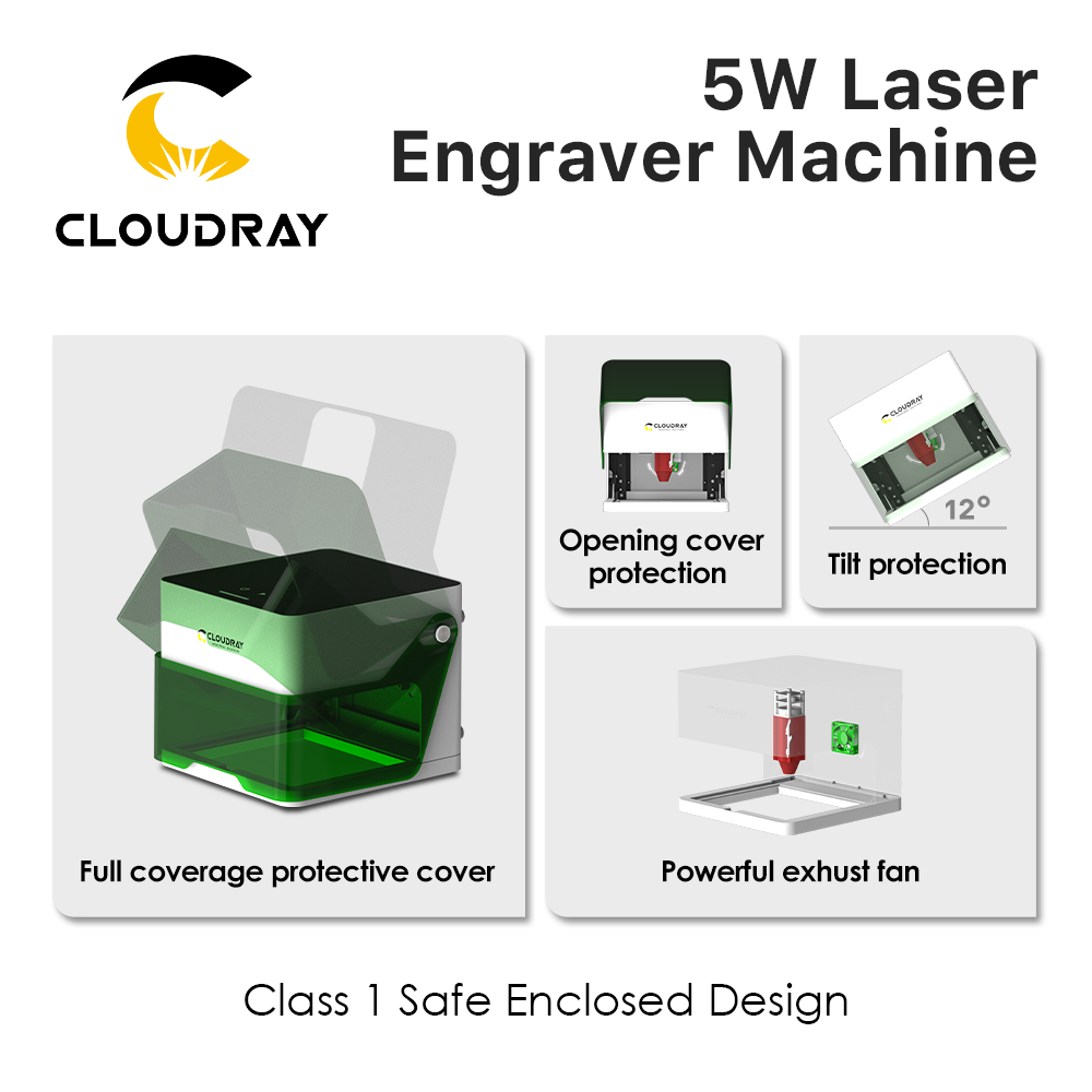 Mesin Pengukir Laser Cloudray  - Industrial Laser Blasting ulasan dan harga