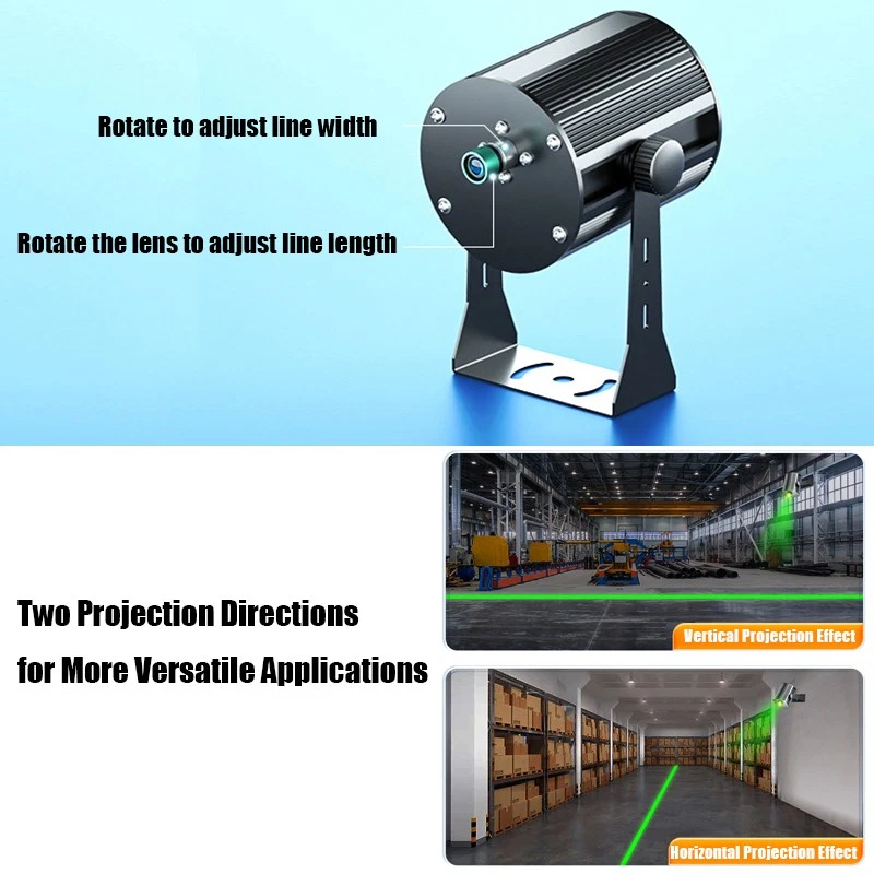 Lampu Proyeksi Laser Industri, - Industrial Laser Line Projector ulasan dan harga