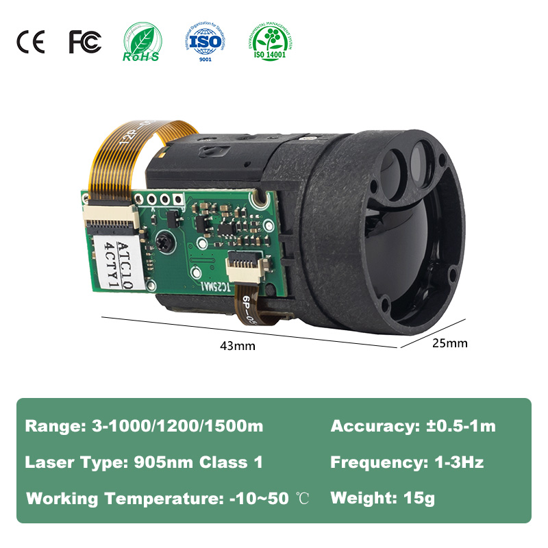 Alat Pengukur Jarak Jauh 1000m - Industrial Laser Distance Measuring Device ulasan dan harga