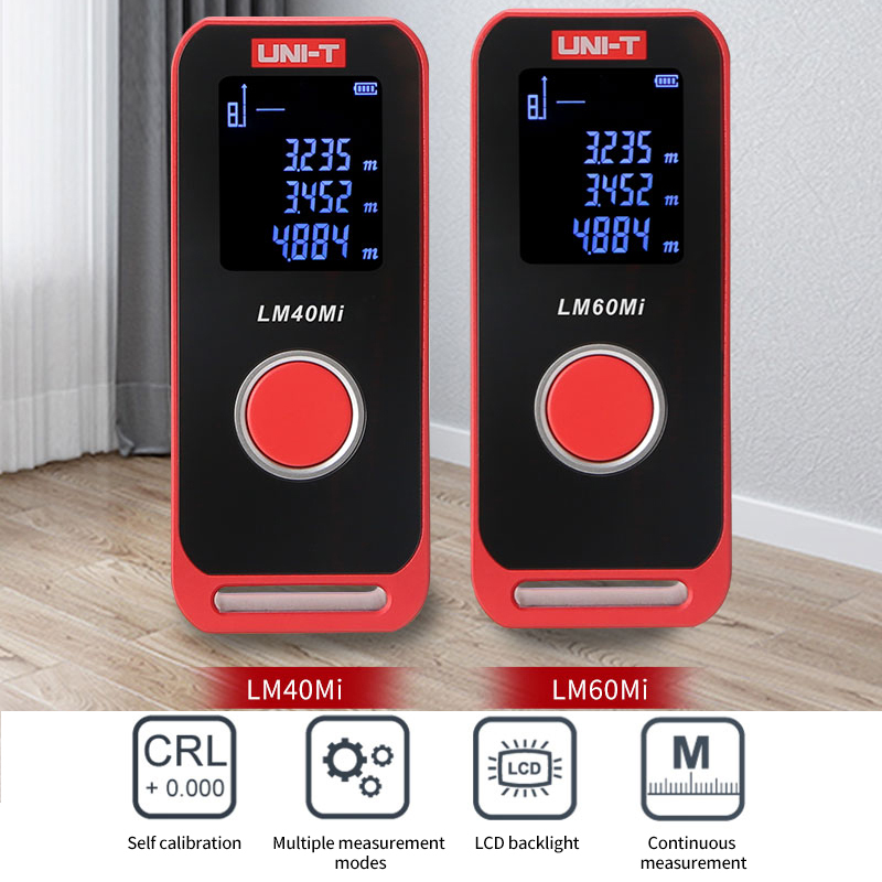 UNI-T Pengukur Jarak Laser 40m - Industrial Laser Tape Measure ulasan dan harga