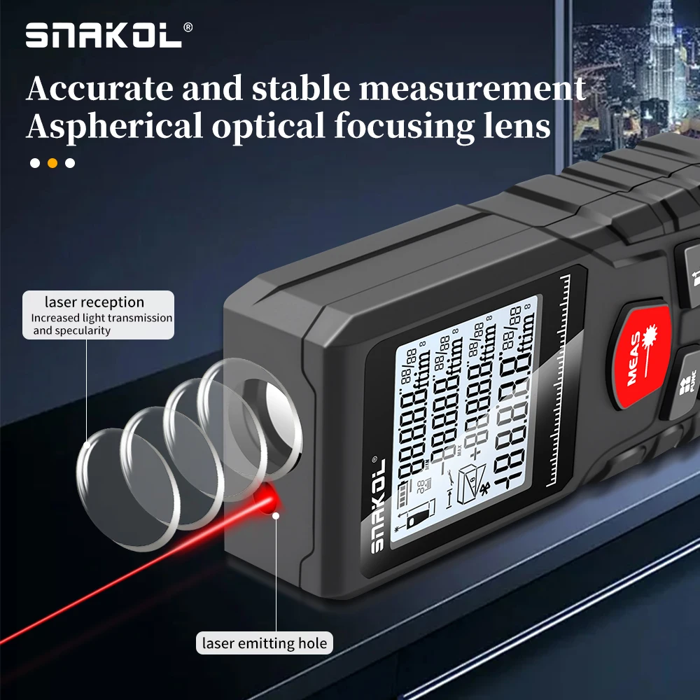 SNAKOL Pengukur Jarak Laser 50 - Stanley Tape 25Ft ulasan dan harga